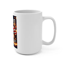 Load image into Gallery viewer, Patriotic Grit Mug | 15oz Coffee Cup | American Pride | Veteran Gift | Independence Day Decor | Motivational Drinkware