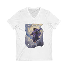 Load image into Gallery viewer, Unisex Jersey Short Sleeve V-Neck Tee