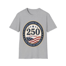 Load image into Gallery viewer, 250 Years of Liberty T-Shirt – USA 1776–2026 Anniversary Tee