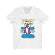 Load image into Gallery viewer, Unisex Jersey Short Sleeve V-Neck Tee

