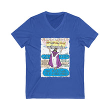 Load image into Gallery viewer, Unisex Jersey Short Sleeve V-Neck Tee
