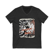 Load image into Gallery viewer, Unisex Jersey Short Sleeve V-Neck Tee
