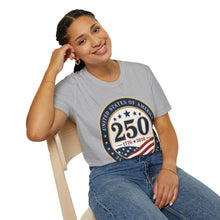Load image into Gallery viewer, 250 Years of Liberty T-Shirt – USA 1776–2026 Anniversary Tee
