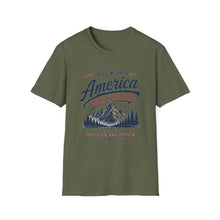 Load image into Gallery viewer, America 250 Years T-Shirt — 1776–2026 Commemorative Mountain Design
